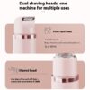 Dual-Head Electric Shaver Painless Women's Epilator Bikini Hair Removal Device Automatic Hair Trimmer Underarm Facial Lips Leg - Image 9