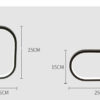 Usb Plug-In Lamp Oval Acrylic Lamp Touch Control Dimmable Modern Simple Creative Night Lamp Bedside Reading Lamp Desk Table Led - Image 7